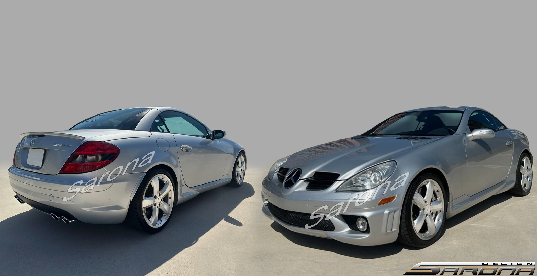 Custom Mercedes SLK  Coupe Body Kit (2005 - 2011) - $1590.00 (Manufacturer Sarona, Part #MB-108-KT)